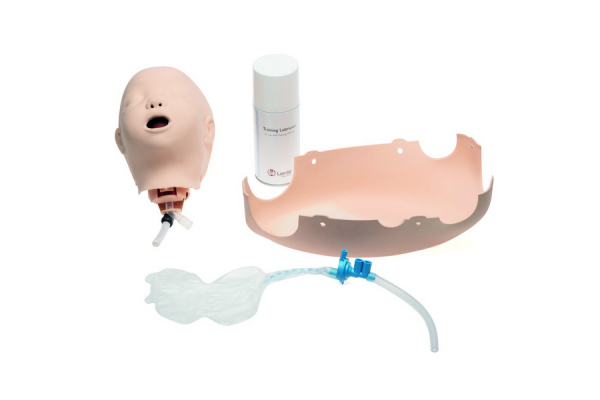 głowa do treningu płytkiej intubacji do laerdal resusci baby qcpr laerdal sprzęt szkoleniowy 2